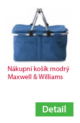 Nákupní košík modrý